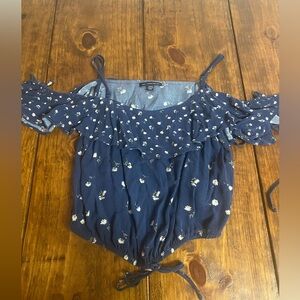 Aeropostale Butterfly Sleeve Shirt